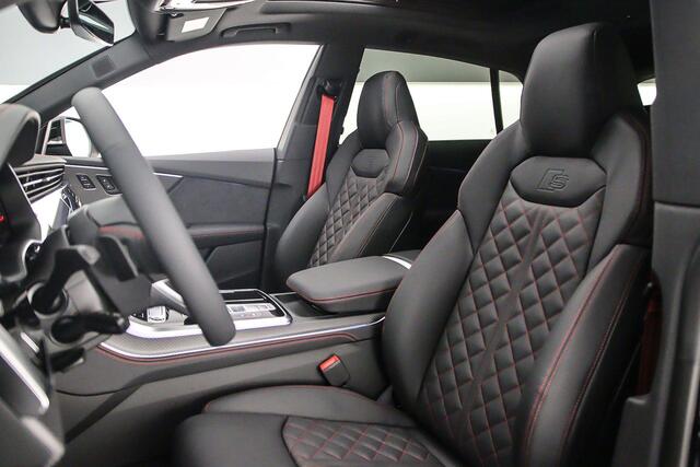 Audi Q8 55 TFSI e Pro Line S | Pano |B&O | RS Rood | Head Up 23 inch | Tour/City | Trekhaak |