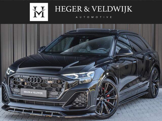 Audi Q8 60 TFSI e quattro Pro Line S Competition | PANORAMADAK | 4 WIEL BESTURING | HEAD UP | B&O AUDIO | MASSAGESTOELEN | SOFT CLOSE | AMBIANCE SFEERVERLICHTING | ELEKTR. TREKHAAK | STOELVERWARMING V+A | STOELVENTILATIE