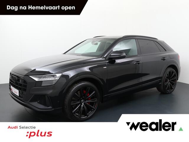 Audi Q8 60 TFSI e quattro Pro Line S Competition | 462 PK | Automaat | Head Up Display | Achteruitrijcamera | Stoelverwarming / Verkoeling | DAB | Panoramadak |