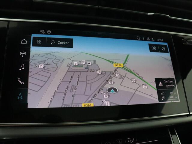 Audi Q8 60 TFSI e quattro Pro Line S Competition | 462 PK | Automaat | Head Up Display | Achteruitrijcamera | Stoelverwarming / Verkoeling | DAB | Panoramadak |