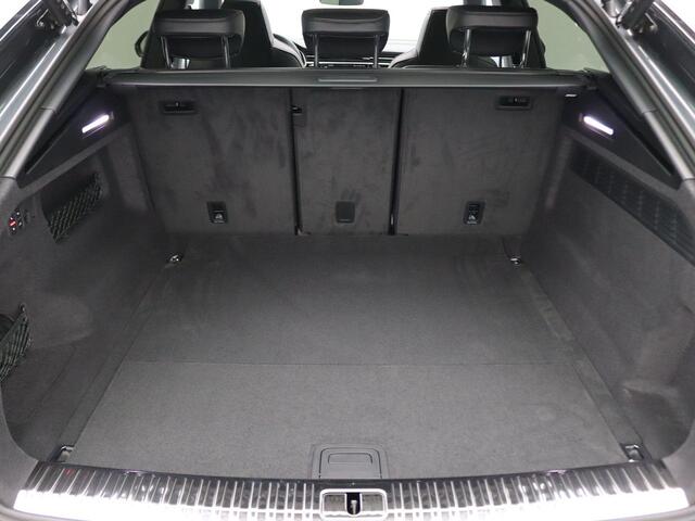Audi Q8 50 TDI quattro S-Edtion 286PK Tiptronic Laser led matrix, trekhaak, head-up display, schuif-kanteldak, stuur-stoelverwarming, lederen bekleding, 360gr. camera, adaptive air suspension, 23" lichtmetaal, S-line