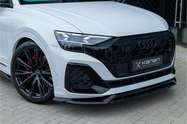 Audi Q8 60 TFSI e quattro S-Line Competition Panodak ACC Trekhaak Achteras Bestr. Head Up 360 Oled Massage Softcl. B&O Stoelvent.