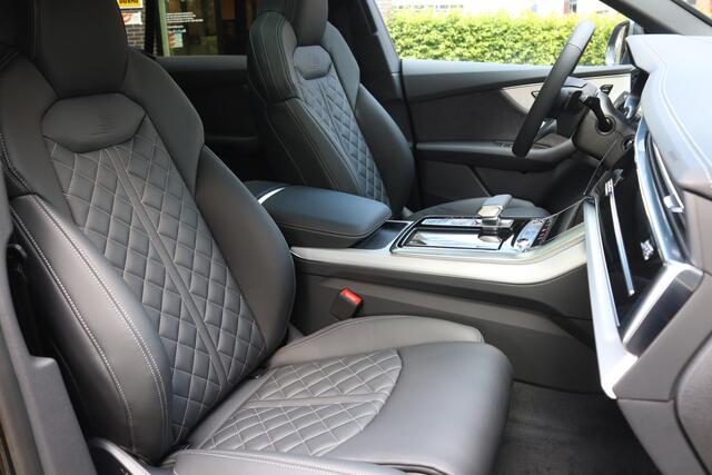 Audi Q8 55 TFSI e quattro Pro Line S Laser-Matrix/Pano/4wiel/B&O/360/RS-stoel/Servo/Luchtvering/Keyless/Head-up/Trekhaak