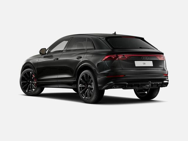 Audi Q8 60 TFSI e quattro Pro Line S Competition 490 PK · 23" LM Velgen · Assist. pakket plus, remote park · Glazen panoramadak · HD Matrix + Laser · Digitale OLED achterlichten