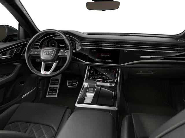 Audi Q8 60 TFSI e quattro Pro Line S Competition 490 PK · 23" LM Velgen · Assist. pakket plus, remote park · Glazen panoramadak · HD Matrix + Laser · Digitale OLED achterlichten