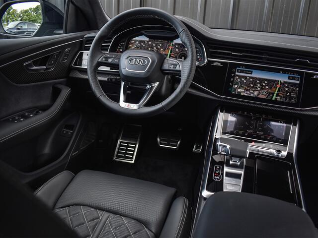 Audi Q8 60 TFSI e QUATTRO PRO LINE S COMPETITION | PANORAMADAK | CARBON |BANG & OLUFSEN ADVANCED | S-SEATS | CARBON INLEG | 360 CAMERA | HEAD-UP | AMBIANCE INTERIEUR | TREKHAAK | ADAPTIVE CRUISE | 4-WHEELBESTURING | SOFT-CLOSE | LUCHTVERING |
