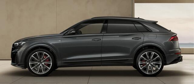 Audi Q8 55 TFSIe S-Line 4W sturing Pano Tour Park City Trekhaak Soft-Close B&O