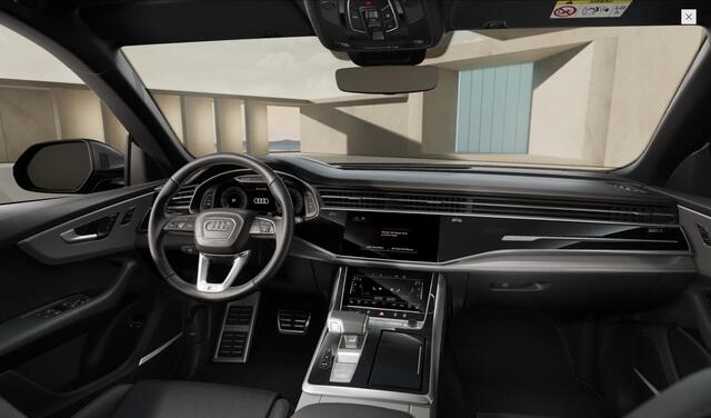 Audi Q8 55 TFSIe S-Line 4W sturing Pano Tour Park City Trekhaak Soft-Close B&O