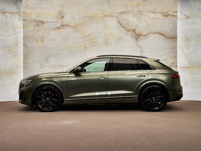Audi Q8 60 TFSI e Quattro Pro Line S Competition, Audi Exclusive, pano, 4W-best, B&O, OLED, S sportstoelen, Laserlicht, tr.haak, 23", NP170k