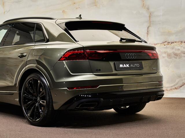 Audi Q8 60 TFSI e Quattro Pro Line S Competition, Audi Exclusive, pano, 4W-best, B&O, OLED, S sportstoelen, Laserlicht, tr.haak, 23", NP170k