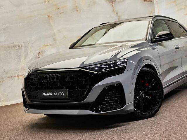 Audi Q8 60 TFSI e Quattro Pro Line S Competition, Audi Exclusive, pano, 4W-best, B&O, OLED, S sportstoelen, Laserlicht, tr.haak, 23", NP170k