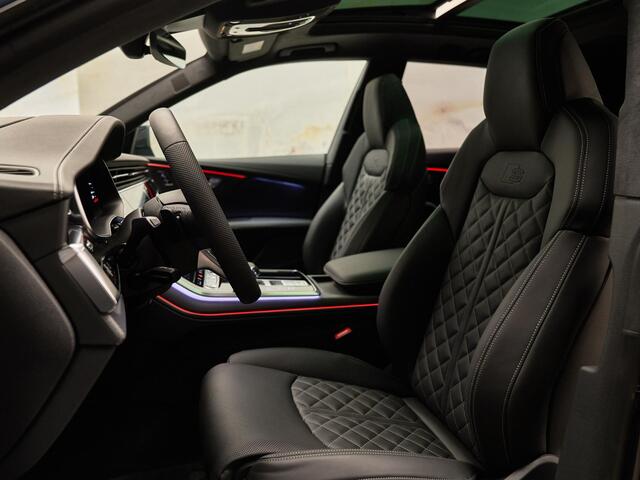 Audi Q8 60 TFSI e Quattro Pro Line S Competition, Audi Exclusive, pano, 4W-best, B&O, OLED, S sportstoelen, Laserlicht, tr.haak, 23", NP170k