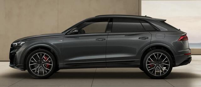 Audi Q8 55 TFSIe S-Line 4W sturing Pano Tour Park City B&O