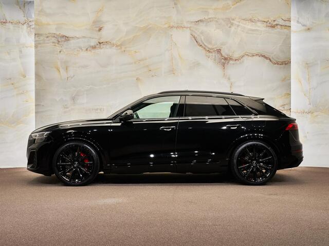 Audi Q8 60 TFSI e Quattro Pro Line S Competition, pano, B&O adv., 4W-best, OLED, S sportstoelen, nachtz., massage, HUD, tr.haak, keyless, 23", NP176k