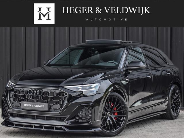 Audi Q8 60 TFSI e QUATTRO PRO LINE S COMPETITION | PANORAMADAK | SEATS | TREKHAAK | AMBIANCE INTERIEUR | ADAPTIVE CRUISE | BANG&OLUFSEN | FULL STYLING | BLACK-OPTIC