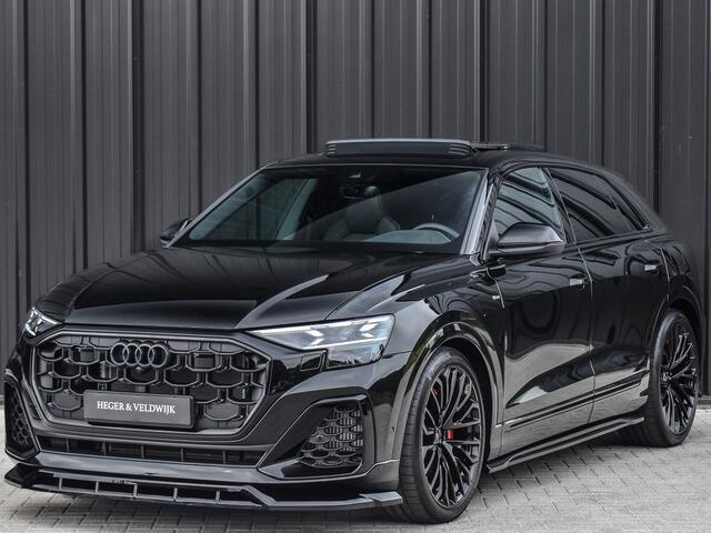 Audi Q8 60 TFSI e QUATTRO PRO LINE S COMPETITION | PANORAMADAK | SEATS | TREKHAAK | AMBIANCE INTERIEUR | ADAPTIVE CRUISE | BANG&OLUFSEN | FULL STYLING | BLACK-OPTIC
