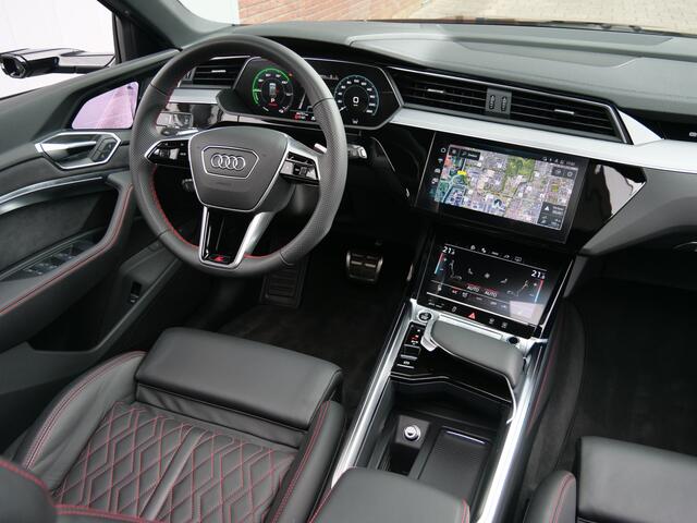 Audi Q8 e-tron 50 quattro 340pk S Edition 95 kWh 22 inch / RS-Stoelen / Apple Carplay