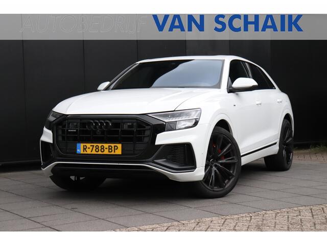 Audi Q8 55 TFSI 3X S LINE | B&O | PANO | LUCHTVERING | HEAD-UP | STOELVERK. | 360° CAMERA | CRUISE | NAVI |