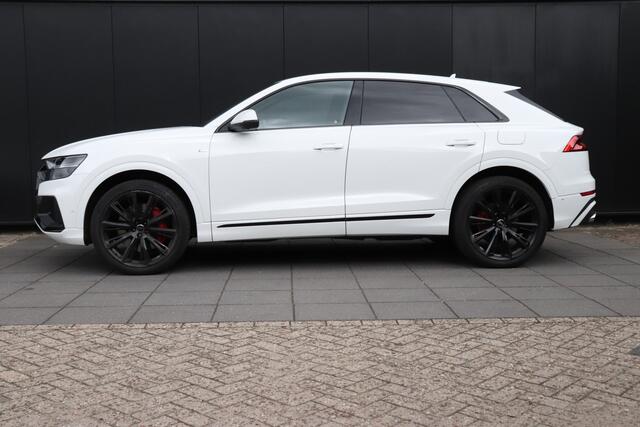 Audi Q8 55 TFSI 3X S LINE | B&O | PANO | LUCHTVERING | HEAD-UP | STOELVERK. | 360° CAMERA | CRUISE | NAVI |