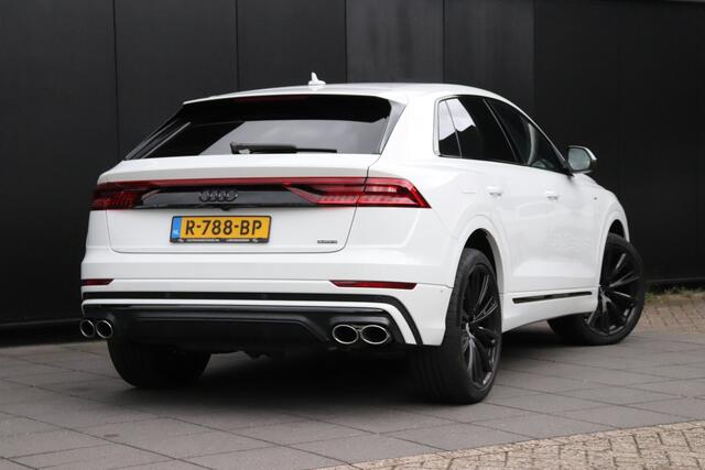 Audi Q8 55 TFSI 3X S LINE | B&O | PANO | LUCHTVERING | HEAD-UP | STOELVERK. | 360° CAMERA | CRUISE | NAVI |