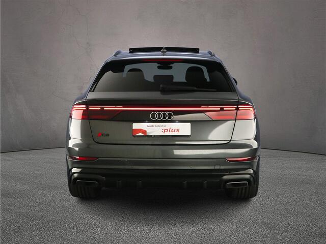 Audi Q8 55 TFSI e Pro Line S | Pano | B&O | 23 inch | Head Up | 360Cam | Matrix | Trekhaak | 4-Wiel Besturing | S-Line | Parkeerassist |