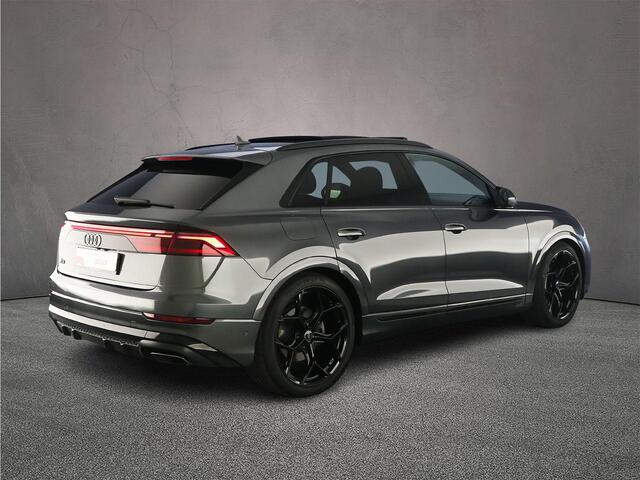 Audi Q8 55 TFSI e Pro Line S | Pano | B&O | 23 inch | Head Up | 360Cam | Matrix | Trekhaak | 4-Wiel Besturing | S-Line | Parkeerassist |