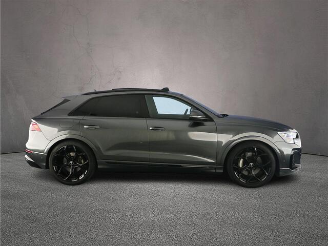 Audi Q8 55 TFSI e Pro Line S | Pano | B&O | 23 inch | Head Up | 360Cam | Matrix | Trekhaak | 4-Wiel Besturing | S-Line | Parkeerassist |