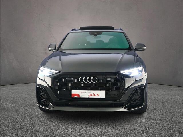 Audi Q8 55 TFSI e Pro Line S | Pano | B&O | 23 inch | Head Up | 360Cam | Matrix | Trekhaak | 4-Wiel Besturing | S-Line | Parkeerassist |