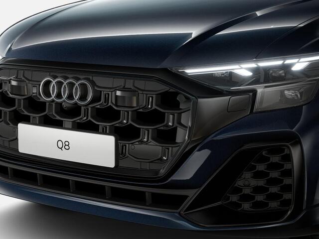 Audi Q8 55 TFSI e quattro Pro Line S 394 PK · 22" LM Velgen · Glazen panoramdak · B&O Premium 3D · Assist. plus, remote park · Stoelventilatie + Massage