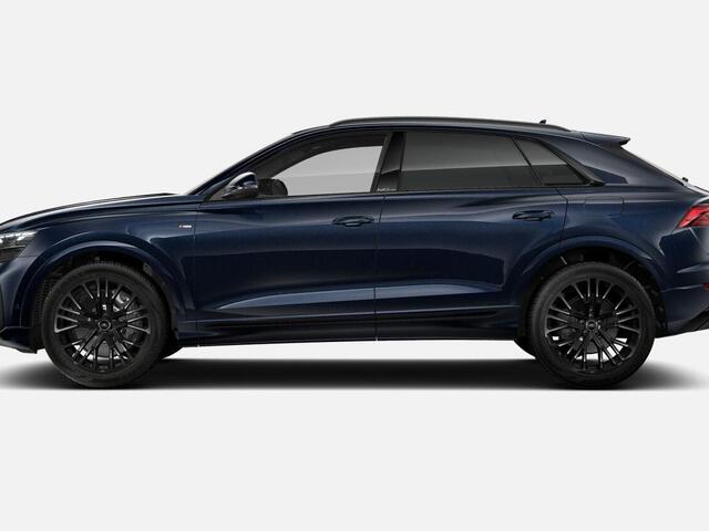 Audi Q8 55 TFSI e quattro Pro Line S 394 PK · 22" LM Velgen · Glazen panoramdak · B&O Premium 3D · Assist. plus, remote park · Stoelventilatie + Massage