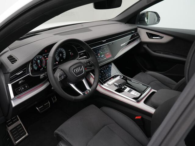 Audi Q8 55 TFSI e 394 pk tiptronic quattro S-Line | Panoramadak | Trekhaak | Nachtzicht | Laser LED | Bang & Olufsen | Head-up display