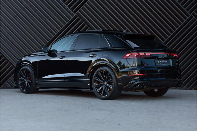 Audi Q8 60 TFSI e quattro S-Line Competition Panodak ACC Trekhaak Achteras Bestr. Head Up 360 Oled Massage Softcl. B&O Stoelvent. Trekhaak