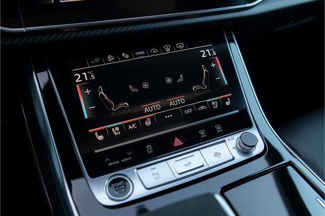 Audi Q8 60 TFSI e quattro S-Line Competition Panodak ACC Trekhaak Achteras Bestr. Head Up 360 Oled Massage Softcl. B&O Stoelvent. Trekhaak
