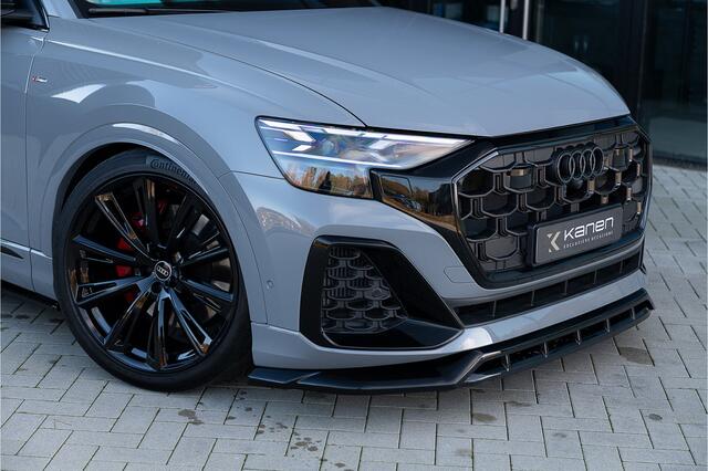 Audi Q8 60 TFSI e quattro S-Line Competition Panodak ACC Trekhaak Achteras Bestr. Head Up 360 Oled Massage Softcl. B&O Stoelvent. Trekhaak