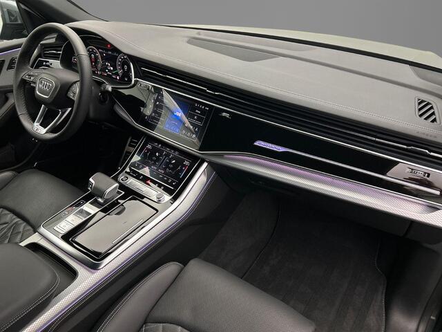 Audi Q8 55 TFSI e quattro Pro Line S | Pano | Massage/Ventilatie | 23-Inch | Trekhaak | B&O | Servo | Akoestisch-Glas | Sport-Plus | Top-View |