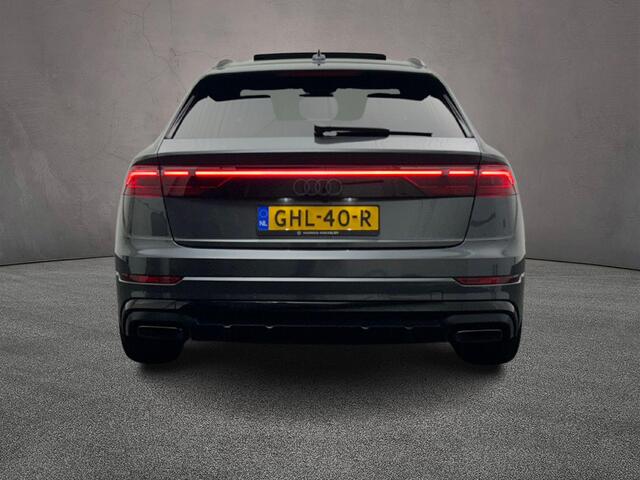 Audi Q8 55 TFSI e quattro Pro Line S | Pano | Massage/Ventilatie | 23-Inch | Trekhaak | B&O | Servo | Akoestisch-Glas | Sport-Plus | Top-View |