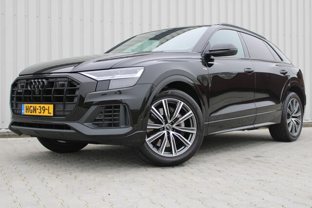 Audi Q8 55 TFSI e quattro Pro Line S | Incl. 12 maanden garantie | Rijklaar | Adaptieve cruise control | Stoel/stuurverwarming | Luchtvering | Uitklapbare trekhaak | Apple carplay/Android auto | 360° camera |