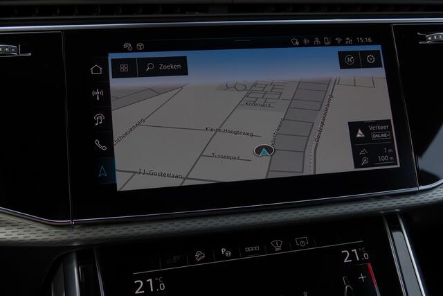 Audi Q8 60TFSI-e 490Pk Aut. | S-Line | vierwielbesturing | Head-Up | Luchtvering | 23''