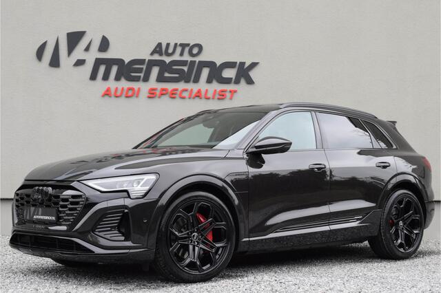 Audi Q8 e-tron 55 Quattro / 2x S-line/ Luchtvering/ Standkachel/ Top View/ Trekhaak/ Panoramadak/ 300kW (408PK)