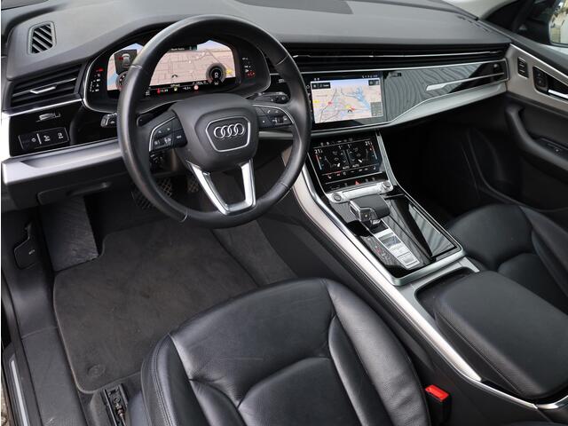Audi Q8 55 eTFSI Quattro 340PK | Panodak | Vol Leer | Keyless | Camera | Memory 2X | Elektrische kofferklep | Stoel&Stuur&Achterbankverwarmd | Trekhaak |