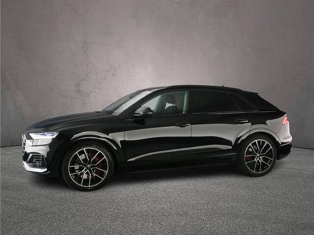 Audi Q8 55 TFSI e quattro Pro Line Plus | Trekhaak | ACC | Achteruitrijcamera | Tour | City | Memory | Ambient lighting |