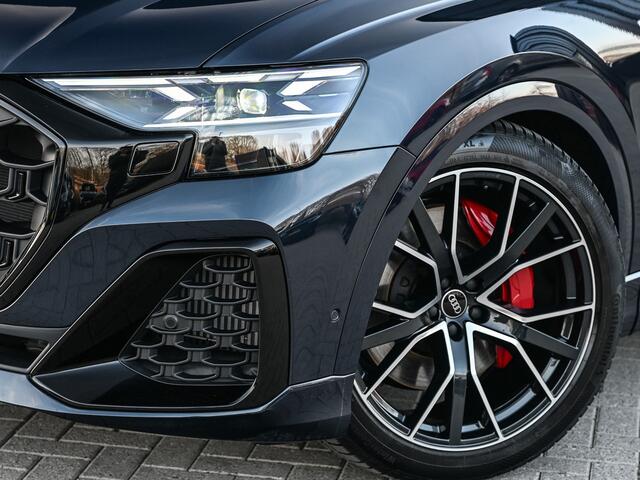 Audi Q8 55 TFSI e quattro Pro Line S · Panoramadak · S-seats met massage · Stoelverwarming en ventilatie · Ambiance interieur · B&O Sound · 360 Camera · Adaptive Cruise · Soft Close · Keyless entry