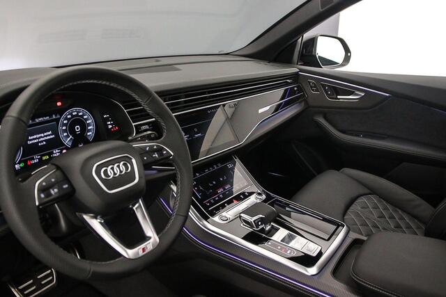 Audi Q8 55 TFSI e quattro Pro Line S Pano | B&O | Trekhaak | 4-Wiel | S-Stoelen | HD-Matrix | 360 Camera | Massage | B&O | Head up |
