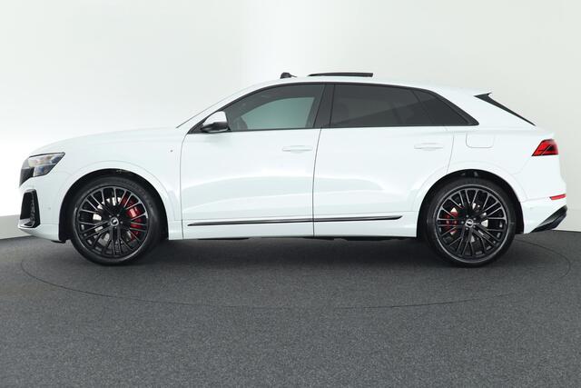 Audi Q8 55 TFSI e 394pk quattro Pro Line S 360Camera Laser Led Sluithulp B&O Keyless Virtual Cockpit Navigatie Panoramadak 2x S-Line