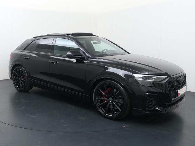 Audi Q8 60 TFSI e quattro | 490 PK | S-Line | Lederen bekleding Volcano met ruit | Panoramadak | Head -Up display | Assistentiepakket plus | Trekhaak |