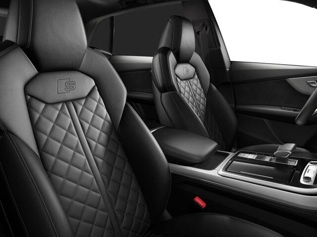 Audi Q8 Pro Line S 55 TFSI e 394 pk | Midnight emerald green | Glazen panoramadak | Bang & Olufsen Premium 3D | Sportstoelen plus voorin |