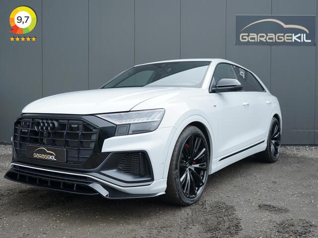 Audi Q8 55 TFSI e quattro Pro Line S Dealeronderh. / 23inch / Panoramadak / Matrix / RS stoelen / Trekhaak / B&O / Camera / Soft close