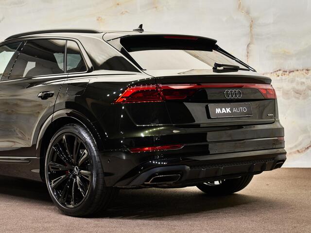 Audi Q8 60 TFSI e Quattro Pro Line S Competition, Audi Exclusive, pano, 4W-best, B&O adv., Luchtv., OLED, S sportstoelen, Laserlicht, 23", NP175k
