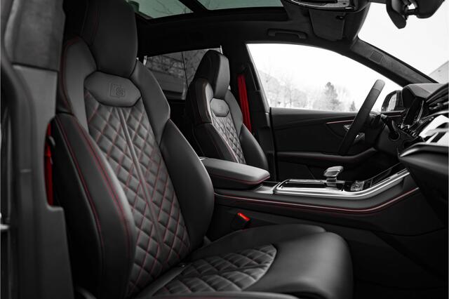 Audi Q8 60 TFSI e quattro Pro Line S Competition | Audi Exclusive Nano grey | Advanced onderstel | Stoelventilatie + massagefunctie | Uitgebreid lederpakket | Carbon | Head up | B&O | Servosluiting