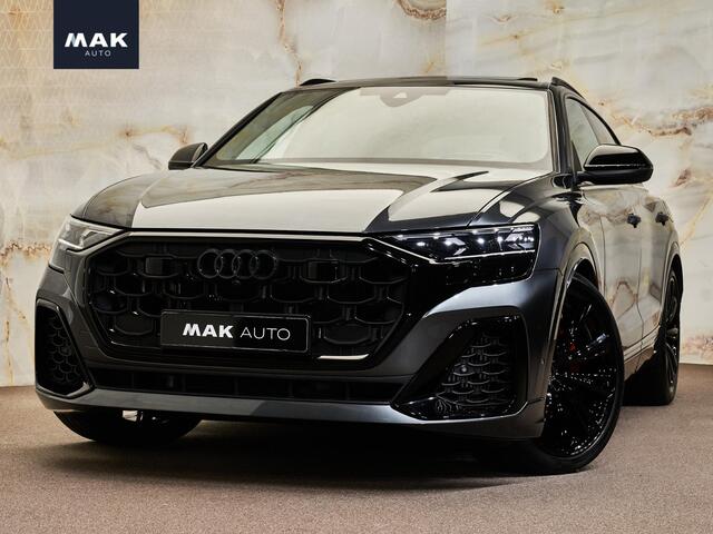 Audi Q8 55 TFSI e Quattro Pro Line S, pano, B&O, 4W-best., OLED, luchtv., tr.haak, S sportstoelen, Laserlicht, HUD, 23", keyless, NP149k